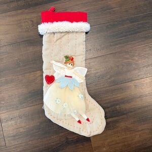 Pottery Barn Kids Woodland Fairy Christmas Stocking